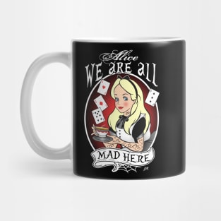 Tattoo Alice In Wonderland Mug